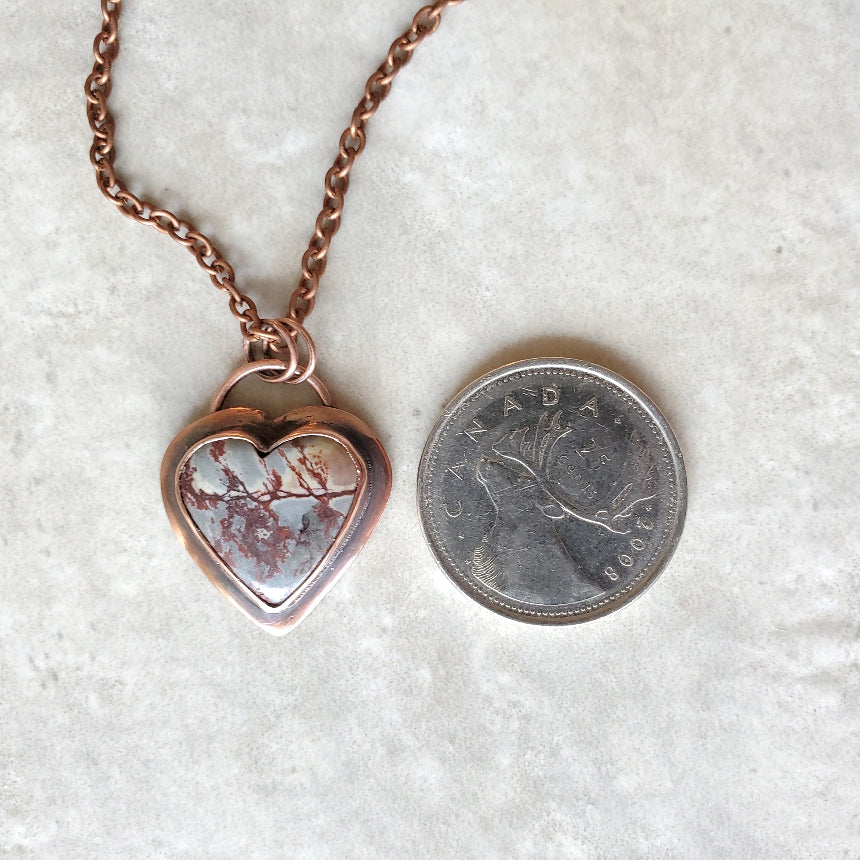 Sonora Dendrite Metalsmith Copper Necklace