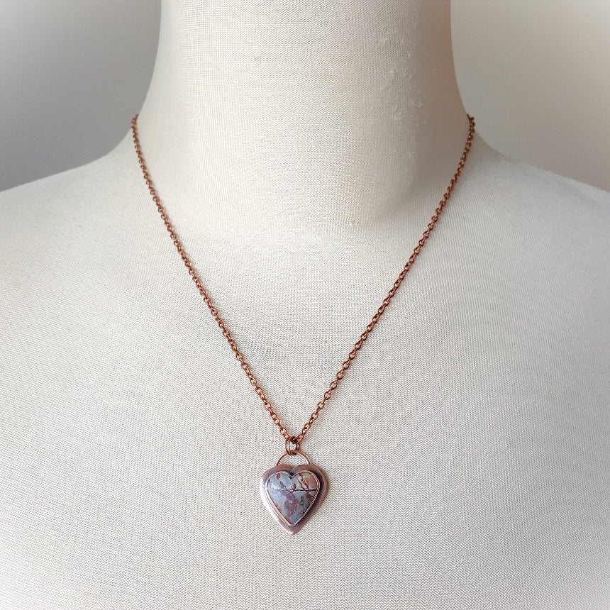 Sonora Dendrite Metalsmith Copper Necklace