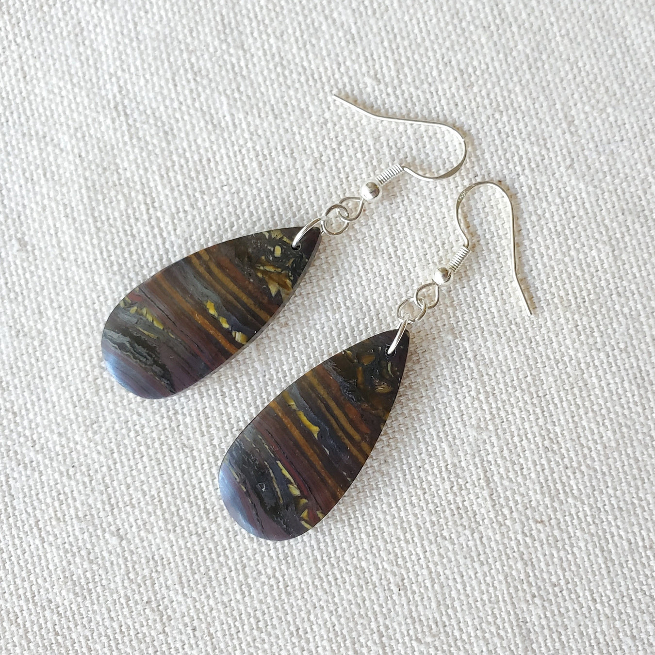 Natural Stone Earrings - Handcrafted Jewelry – Art of Nature Jewelry