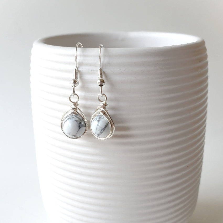 Wine & Wrap Workshop - Herringbone Wrap Earrings & Ring