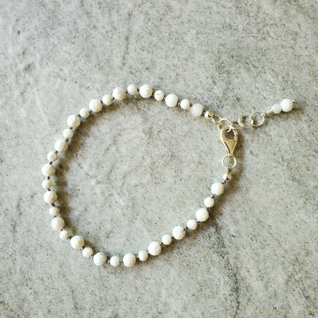 circle & dots charm necklace (small) – Laura Mar