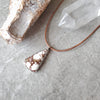 Wild Horse magnesite necklace on tile