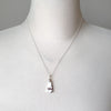 Wild Horse Magnesite pendant necklace on bust