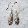handmade artisan jewelry, natural stone earrings, Canadian jewelry, Jasper Earrings