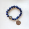 10mm Lapis Lazuli stretch bracelet