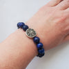 10mm Lapis Lazuli stretch bracelet