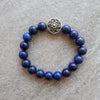10mm Lapis Lazuli stretch bracelet
